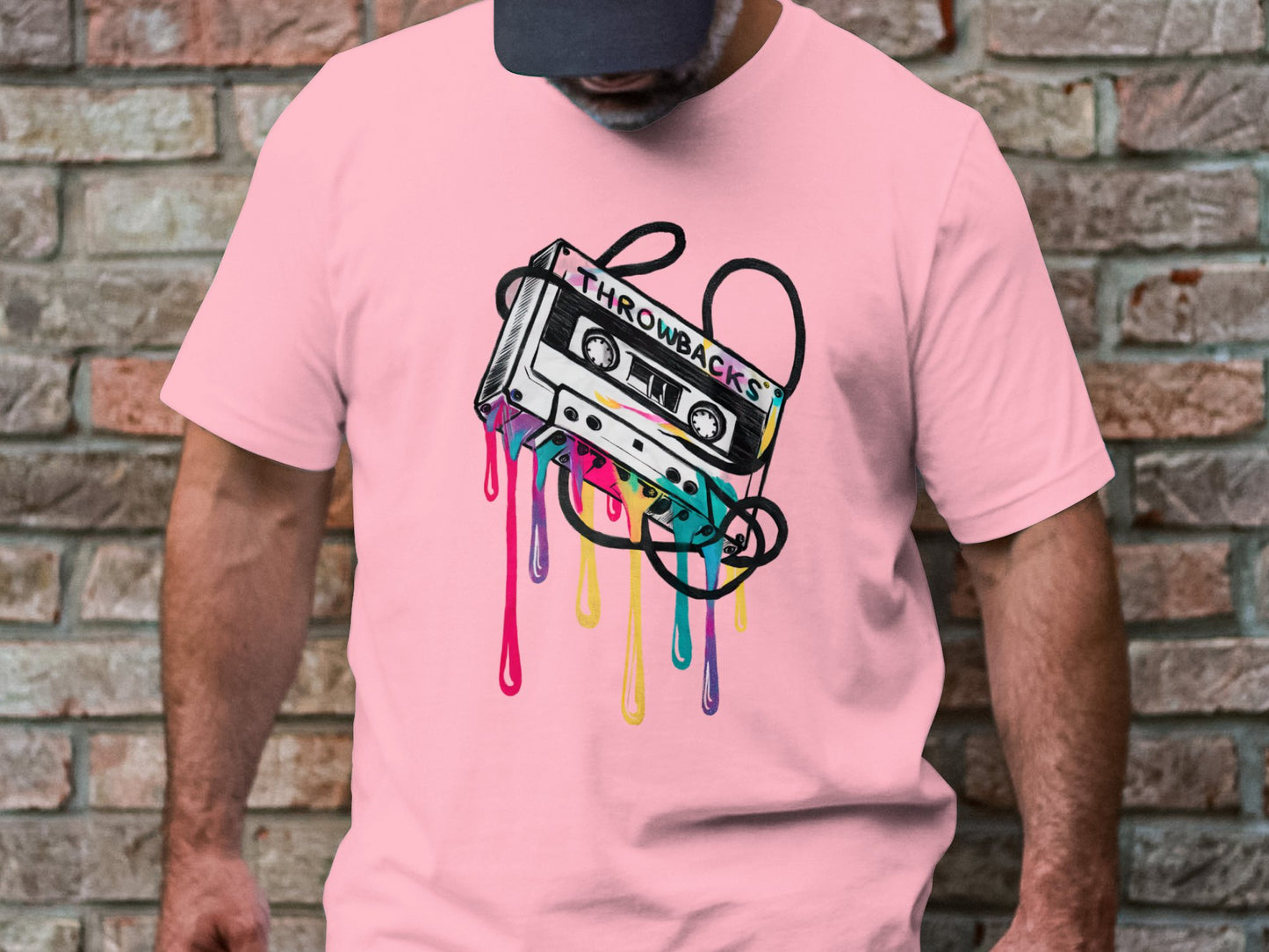 Retro Vibes - Throwback Cassette Graphic Tee