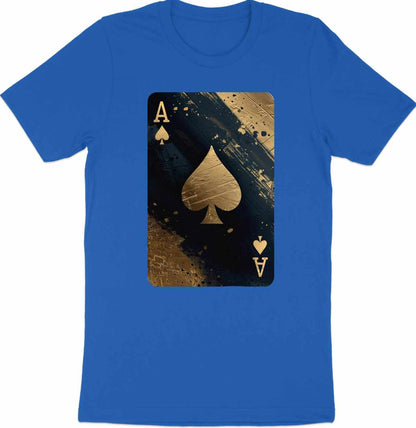 Black Gold Splashed Ace T-Shirt – Play Your Fashion Ace