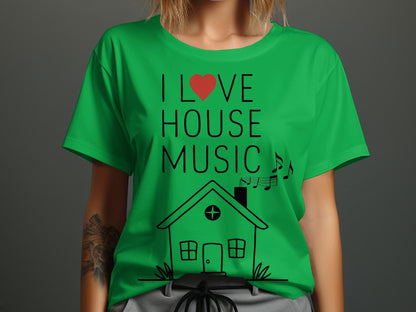 I ♥ House Music - Melodic Dwelling Tee