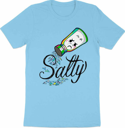 Feeling Salty - Cartoon Salt Shaker Emotion Tee