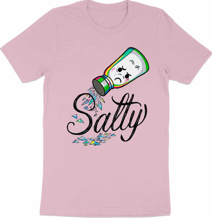 Feeling Salty - Cartoon Salt Shaker Emotion Tee