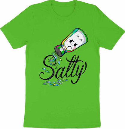 Feeling Salty - Cartoon Salt Shaker Emotion Tee