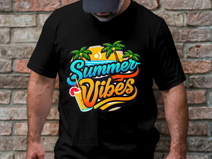 Palm Trees and Cocktail Tees - Summer Vibes