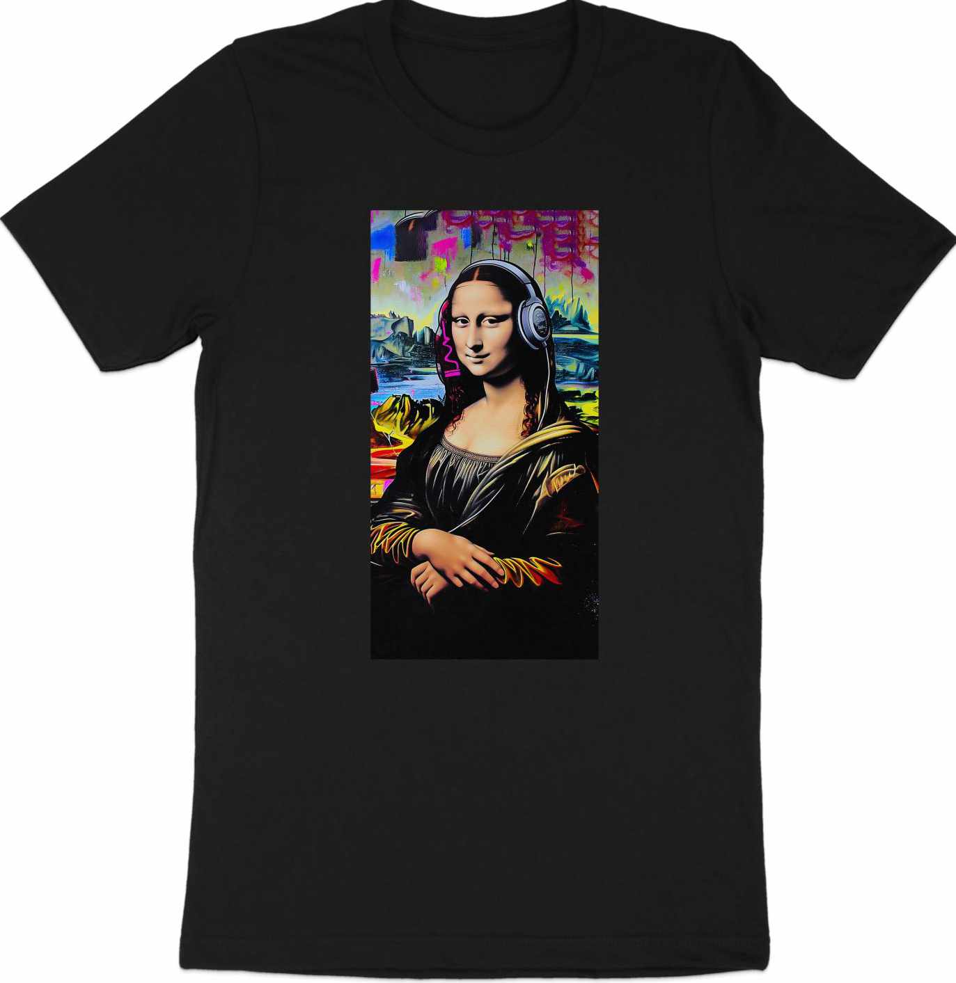 Renaissance Beats - Mona Lisa Headphones Tee