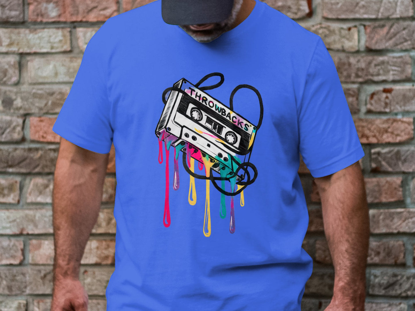 Retro Vibes - Throwback Cassette Graphic Tee