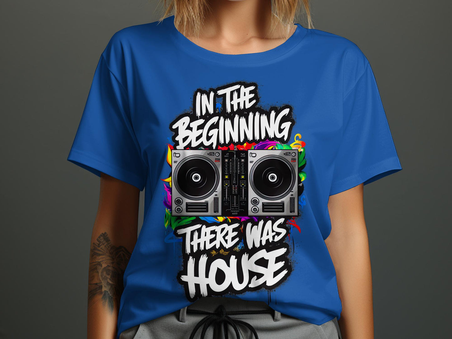 Origins of Groove DJ Tee - The Roots of House Music