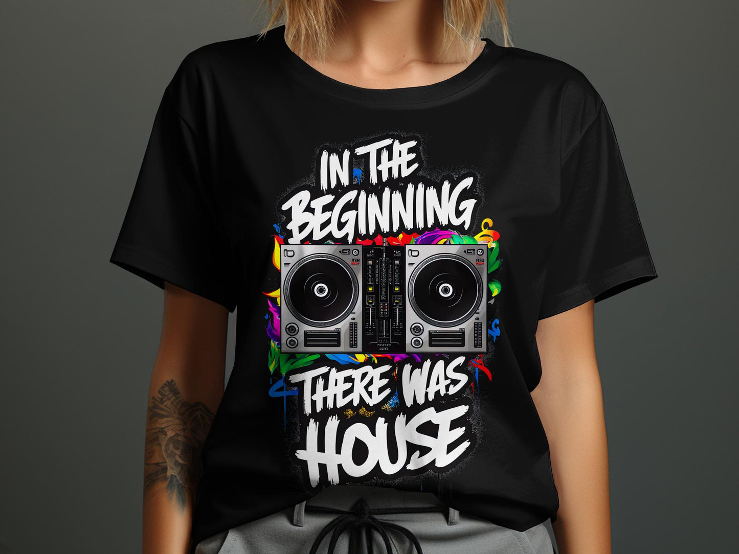 Origins of Groove DJ Tee - The Roots of House Music