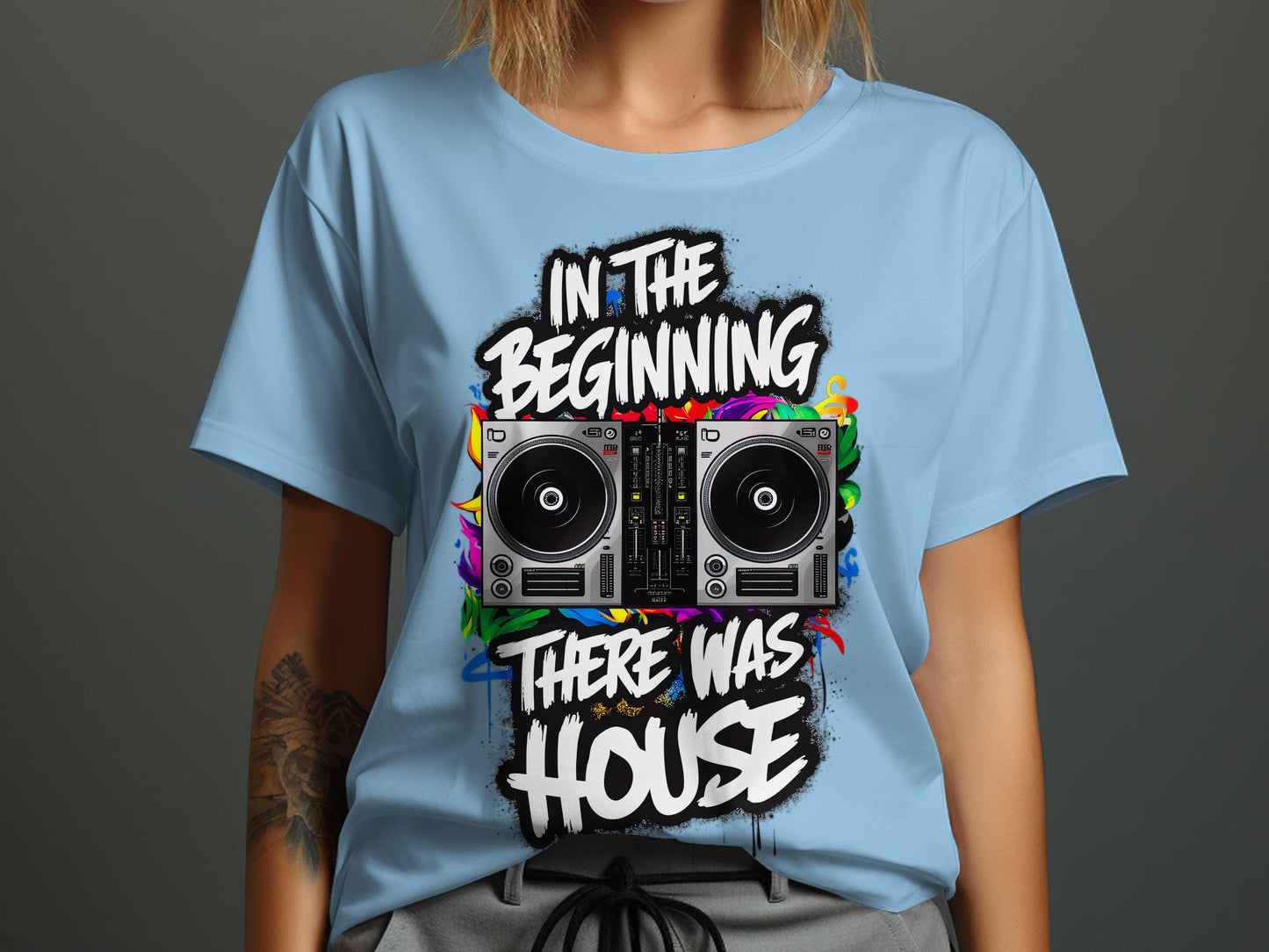 Origins of Groove DJ Tee - The Roots of House Music