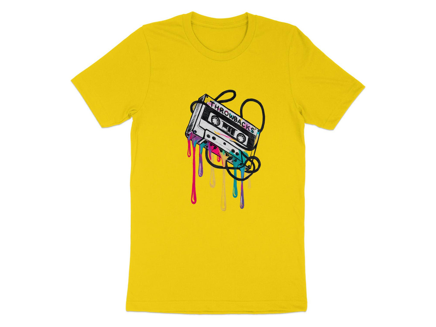 Retro Vibes - Throwback Cassette Graphic Tee