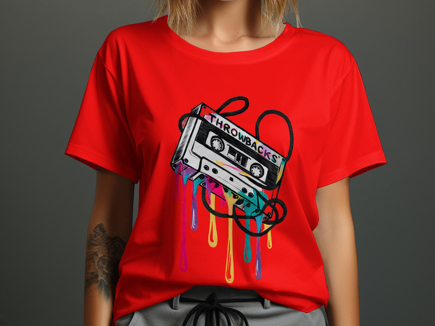 Retro Vibes - Throwback Cassette Graphic Tee