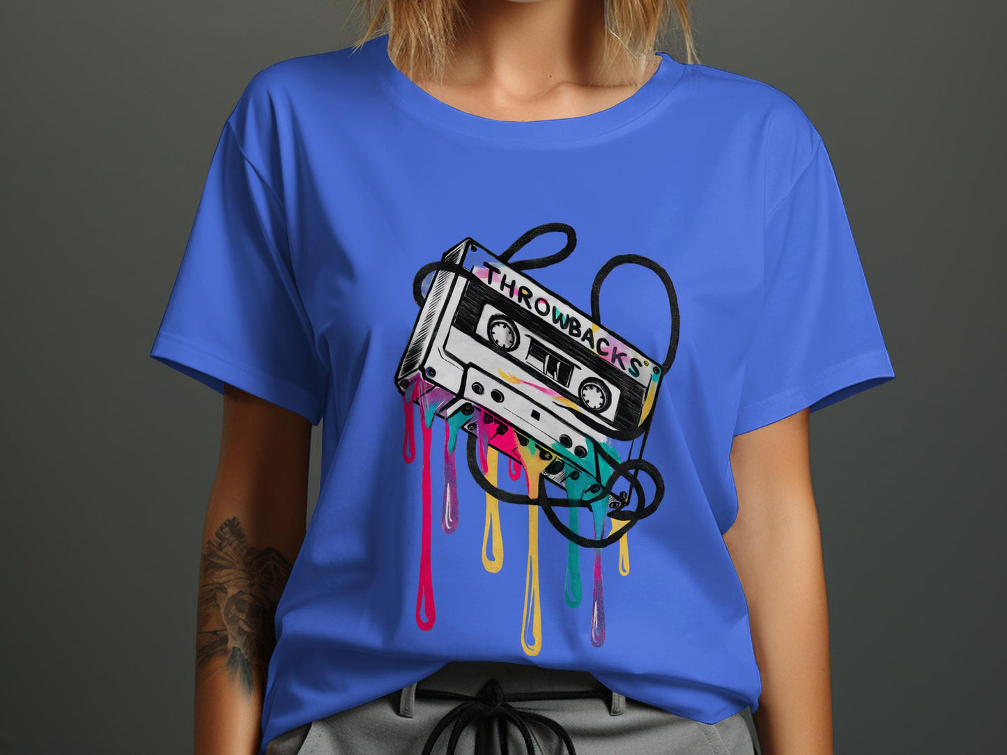 Retro Vibes - Throwback Cassette Graphic Tee