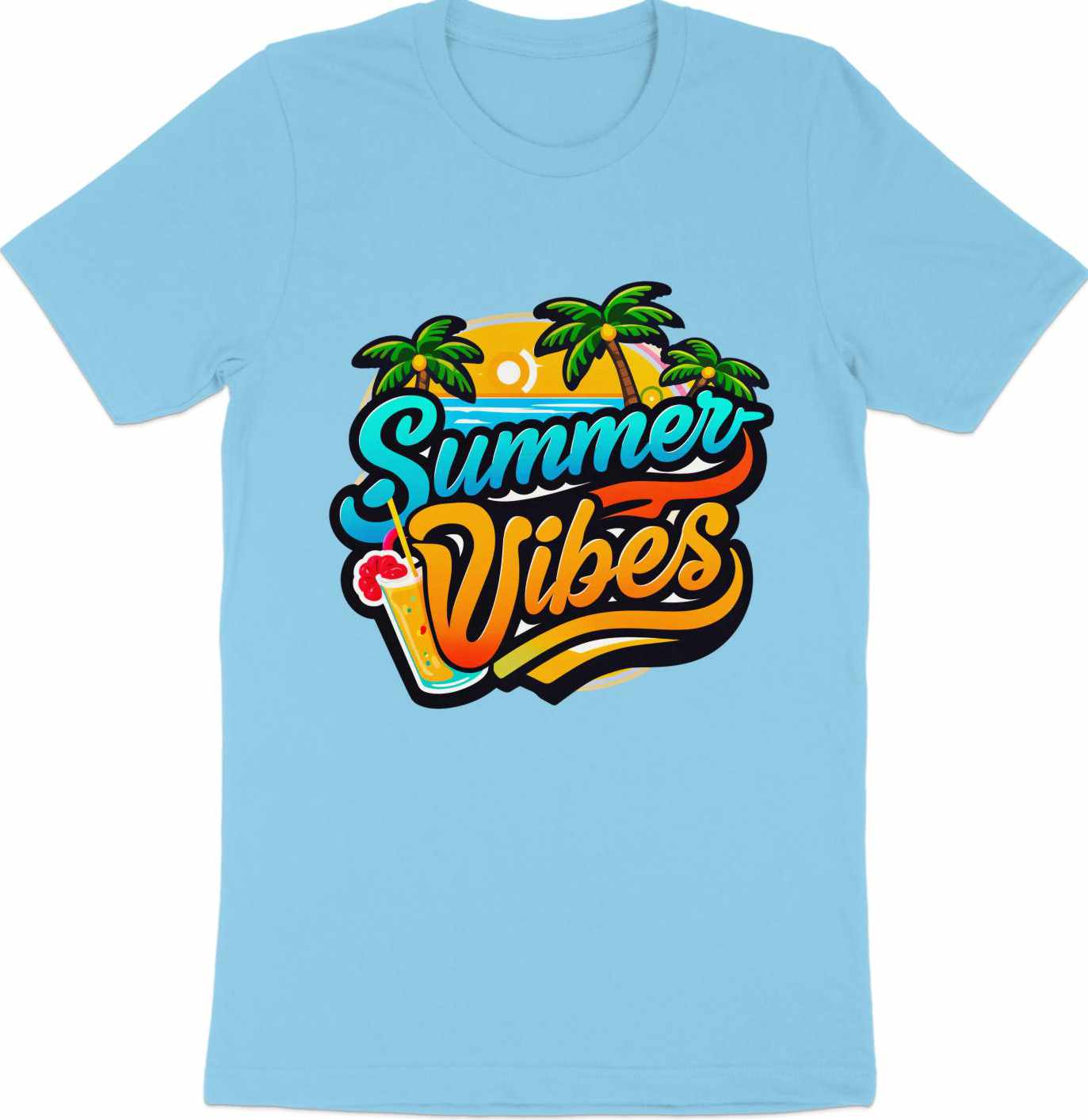 Palm Trees and Cocktail Tees - Summer Vibes