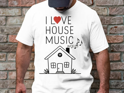 I ♥ House Music - Melodic Dwelling Tee