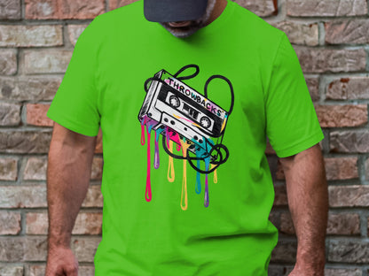 Retro Vibes - Throwback Cassette Graphic Tee