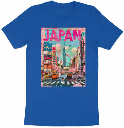 Tokyo Streetscape - Vibrant Japan Collage Tee