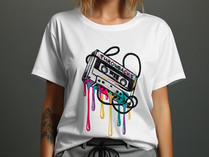 Retro Vibes - Throwback Cassette Graphic Tee