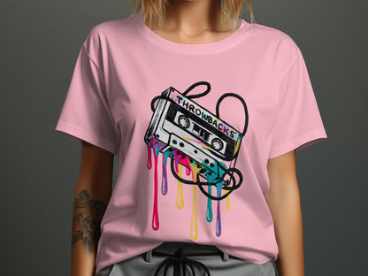 Retro Vibes - Throwback Cassette Graphic Tee