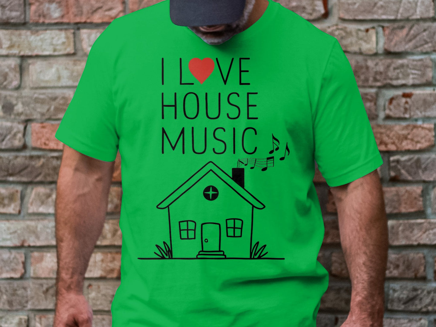 I ♥ House Music - Melodic Dwelling Tee