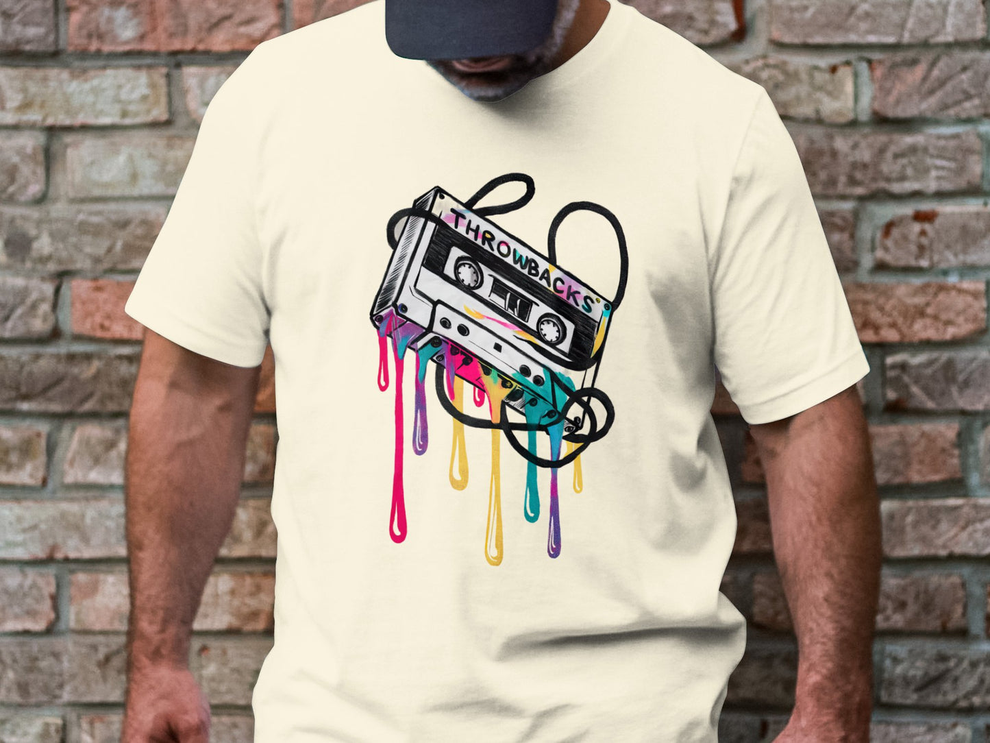 Retro Vibes - Throwback Cassette Graphic Tee