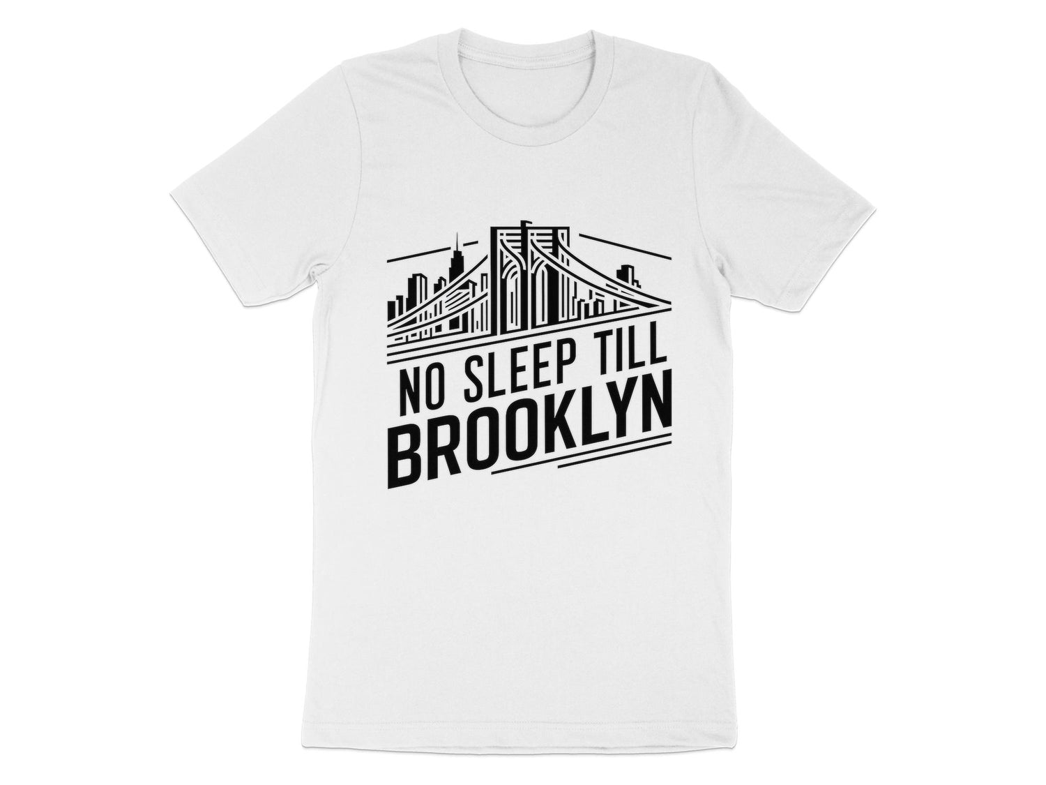 No Sleep Till Brooklyn - NYC Skyline Tee