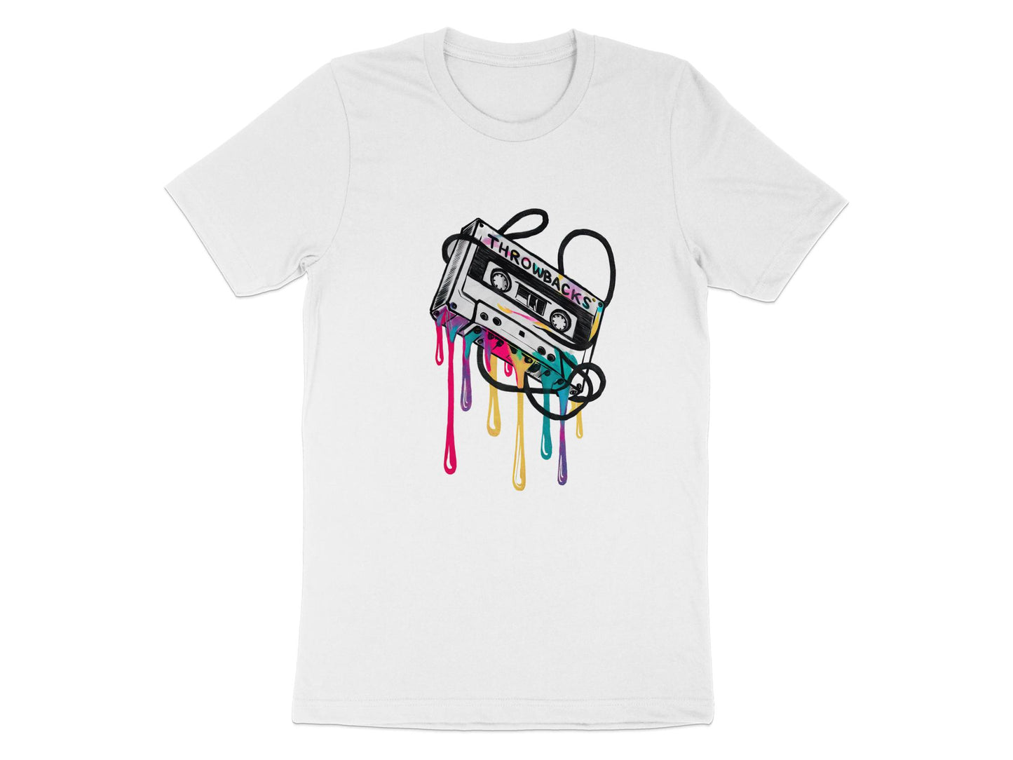 Retro Vibes - Throwback Cassette Graphic Tee