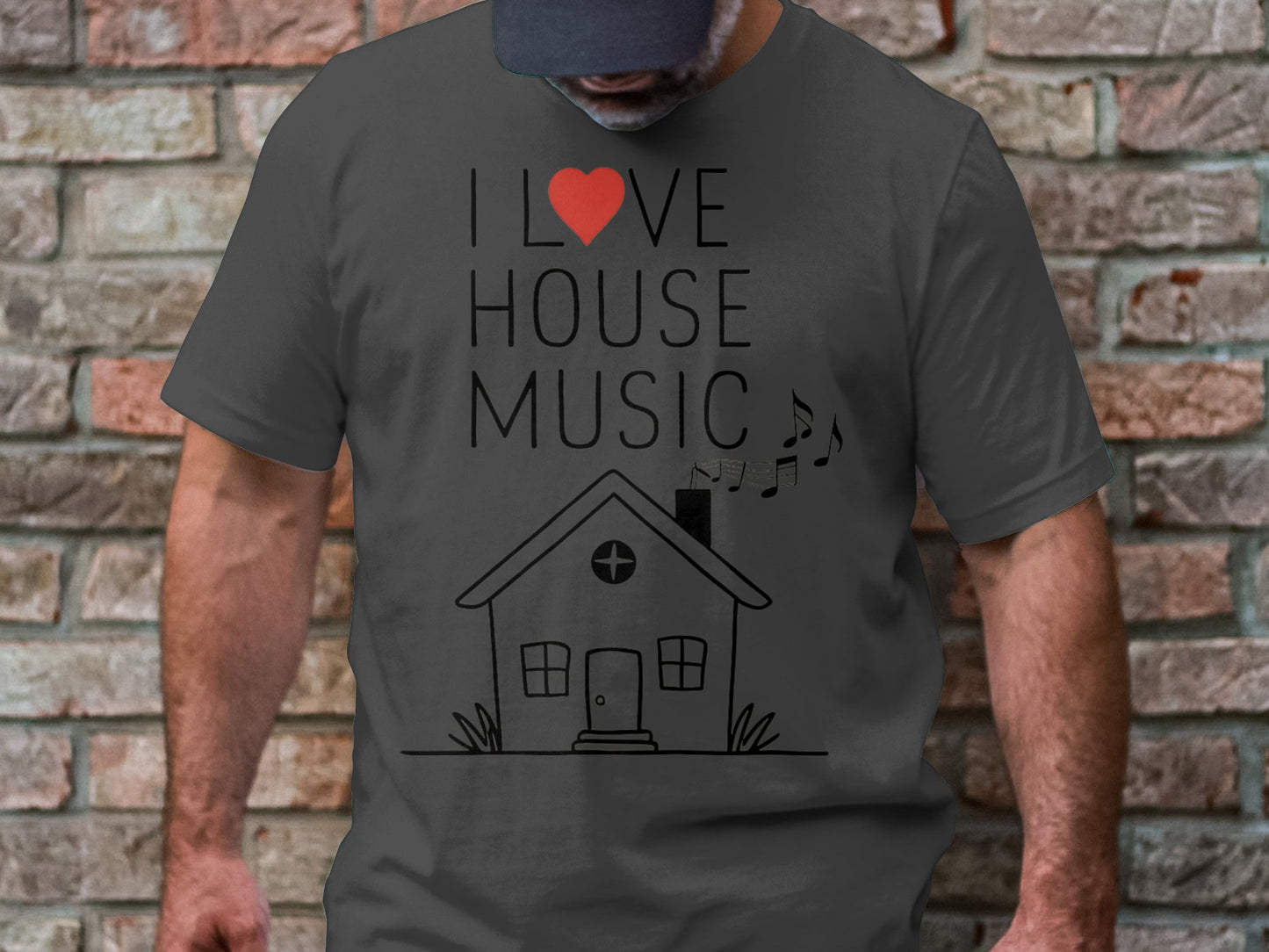 I ♥ House Music - Melodic Dwelling Tee