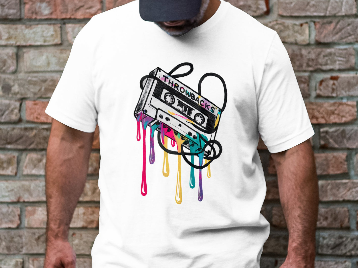 Retro Vibes - Throwback Cassette Graphic Tee