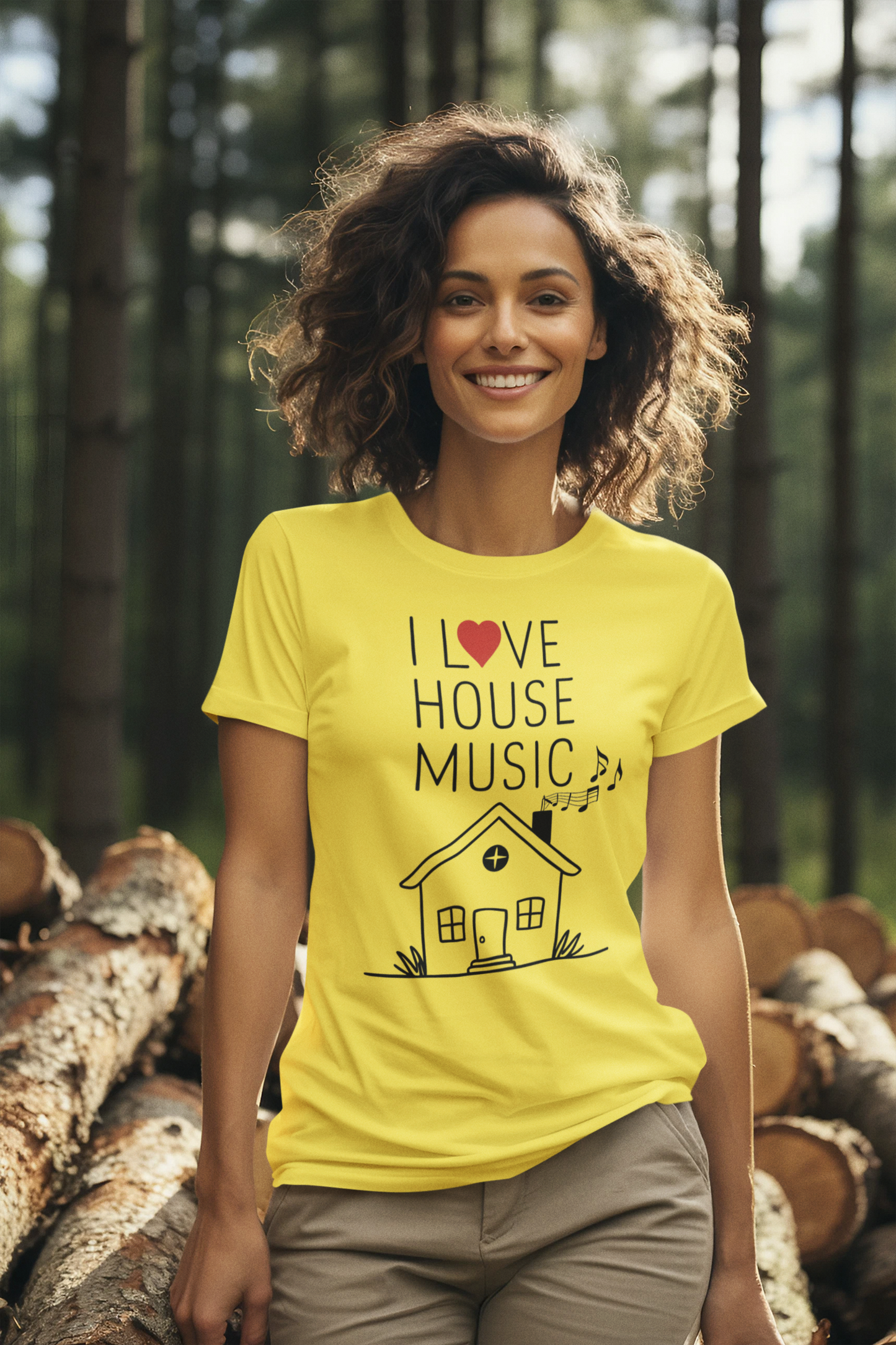 I ♥ House Music - Melodic Dwelling Tee