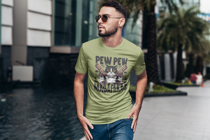 Pew Pew Madafakas - Fierce Feline Tee with Attitude