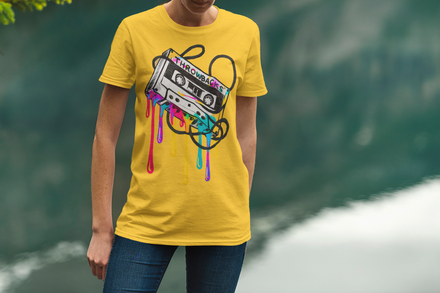 Retro Vibes - Throwback Cassette Graphic Tee