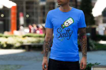 Feeling Salty - Cartoon Salt Shaker Emotion Tee